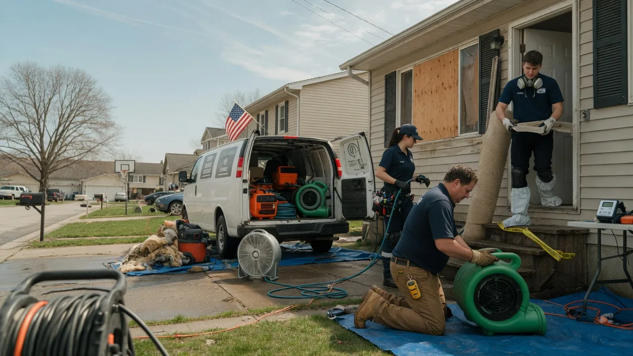 Water Damage Restoration in Deaver, WY near me